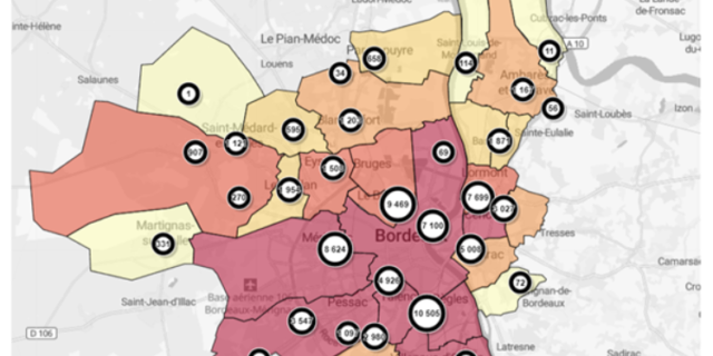 offre et demande de logement social à Bordeaux Métropole